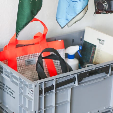 INDUSTRIAL FOLDABLE CRATE 04 / 4 BOXセット / インダストリアル フォルダブルクレート