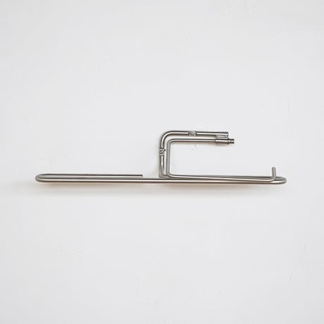 ren ステンレス トイレットペーパーホルダー   / シンプルさと機能美を兼ね備えたハウスパーツ / ダブルタイプ