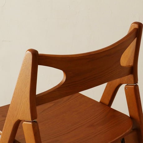 FOLDING WOOD CHAIR / シンプルでコンパクトな飴色が美しい天然木のフォールディングチェア  / スペパ ブラウン