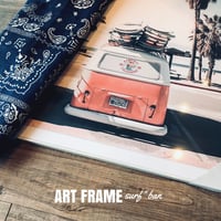 ART POSTER FRAME  ▷van " surfboard ▷W600×H750×D20mm アートフレーム