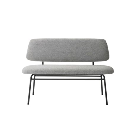 fabric Bench chair / GRAY / ベーシックモダン / シンプルなデザインのダイニングベンチ / W110×D53×H75×SH44cm