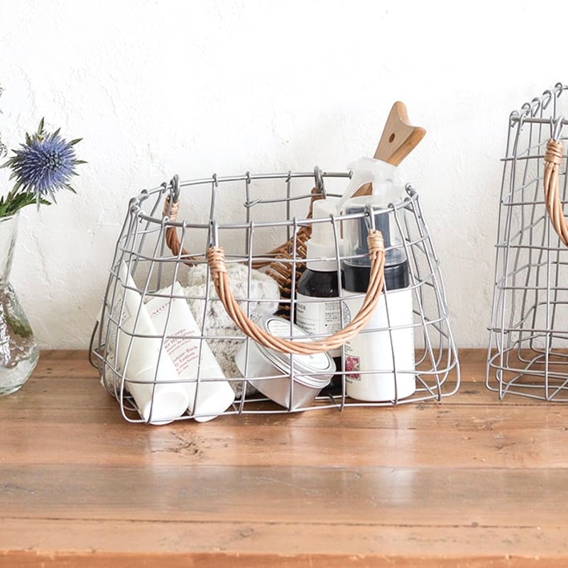 OVAL RECT Basket bag Dusaule / バスケット / ワイヤーバスケッ