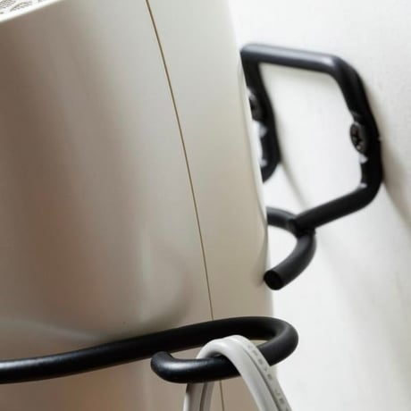 IRON DRYER HOOK / STYLSH PARTS / 壁面ドライヤー収納 / IRON BLACK