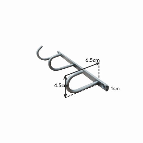 HANGING HOOK 03 / 心地良く便利に使える アイアンパーツ / フック