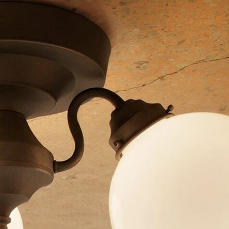 Tango-remote ceiling lamp 5 / 天井照明 / 5灯 / E17 60W ガラスシェード / リモコン付 3段階点灯切替 / 北欧 / 照明