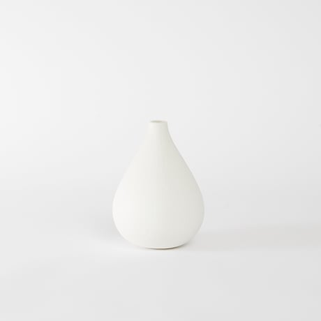 FLOWER VASE PUFFY（porcelain）/ パフィ/ マットな質感 磁器製のフラワーベース パフィ