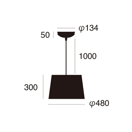 Espresso-pendant / White , Brown / ペンダントライト / リビング照明 / ダイニング照明 / 電球選択 / LED電球 / ARTWORKSTUDIO