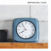 BISPHAM WALL CLOCK / sweep movement / ビスファム ウォールクロック / 静音 / 掛け時計 / 壁掛け時計 / ウォールクロック