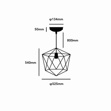 Ambient form1-pendant / white , black / アンビエントフォーム1ペンダント