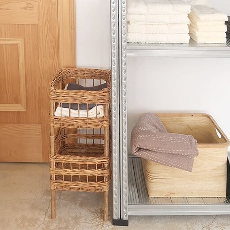 アラログ  二段ラック 公式 ランドリーラック 脱衣かご カゴ 収納 ジ・アラログ