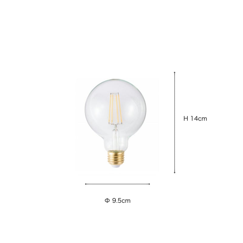 シーリングライト　6灯 60W形エジソン電球付 LED電球 / E26 / エジソンランプ / BU-1178 / E26/60W G形 ク
