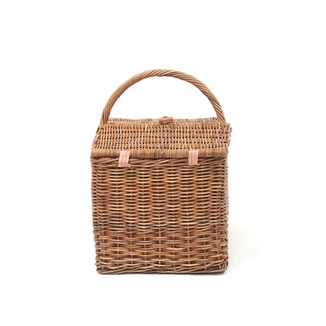 THE AROROG PICNIC BASKET / アンティークな雰囲気のピクニックバスケット / 保冷インナー付き ラタンバスケット
