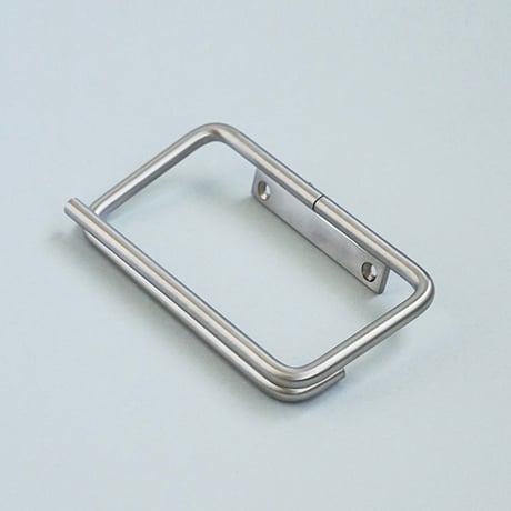 KT sus paper holder / 他にはない個性的なデザインの トイレットペーパーホルダー / シングル , ダブル