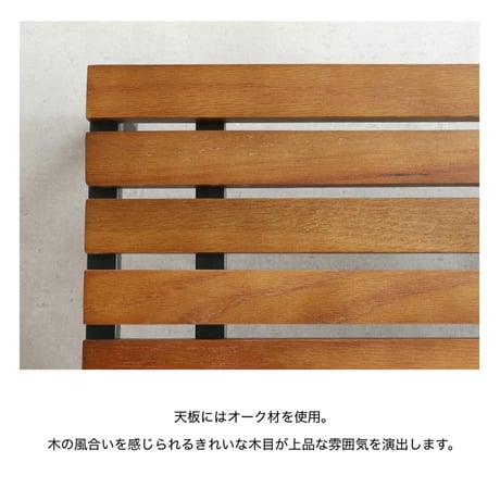 Entrance Step 600 / 900 / オーク材の美しい木目の玄関ステップ / ステップ / white , black