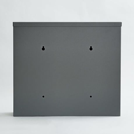 AXCIS,INC / ダイヤル式のワイドポスト / ダークグレー サイズ/約w363×d125×h318mm  ※投函口サイズ/約w310×h30mm