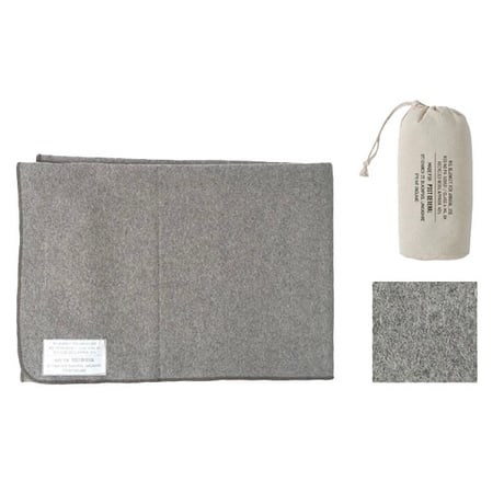 MIL BLANKET / ミル ブランケット / オールシーズン対応 / ライトウエイト / VINTAGE MILITARY / サイズ w1000×h1800mm