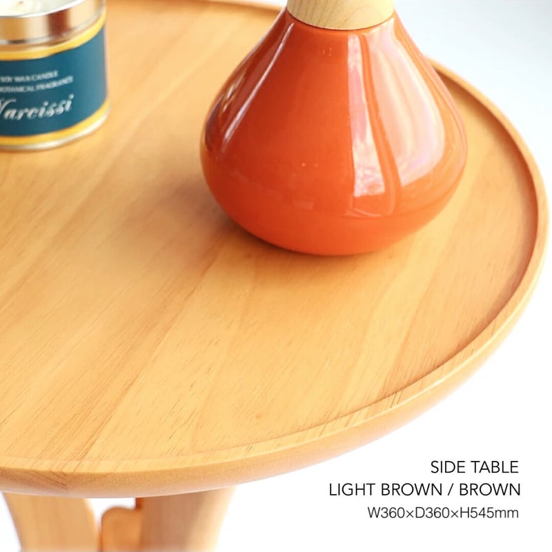 ヴィンテージ｜足場板｜カフェテーブル｜サイドテーブル｜ライトブラウン ヴィンテージ｜足場板｜カフェテーブル｜サイドテーブル｜ライト