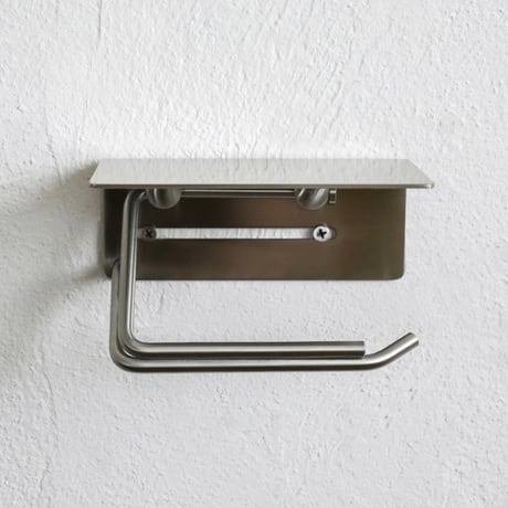 STAINLESS toilet "PAPER HOLDER / PUT スタイリッシュハウスパーツシリーズ / シングルペーパーホルダー