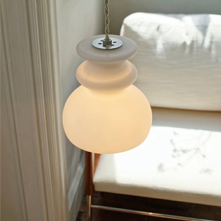 ヴィンテージ　ガラスペンダントランプ　ミッドセンチュリー　北欧スタイル　モダン ヴィンテージ ガラスペンダントランプ ミッドセンチュリー 北欧