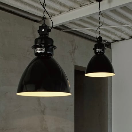 Normanton pendant / ディテールにこだわった存在感抜群のペンダントライト/ BLACK