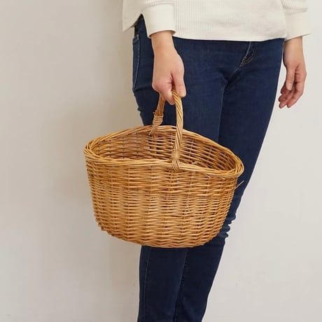 WICKER BASKET STANDARD / ナチュラルで心地良いインテリア収納 / 収納バスケット / 柳