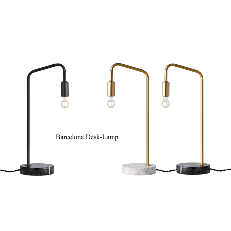 Barcelona desk-lamp / タッチスイッチの卓上照明 / デスクランプ