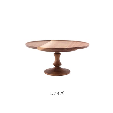 WOOD CAKE STAND / ケーキも小物もおしゃれに演出 アカシアウッドのコンポート