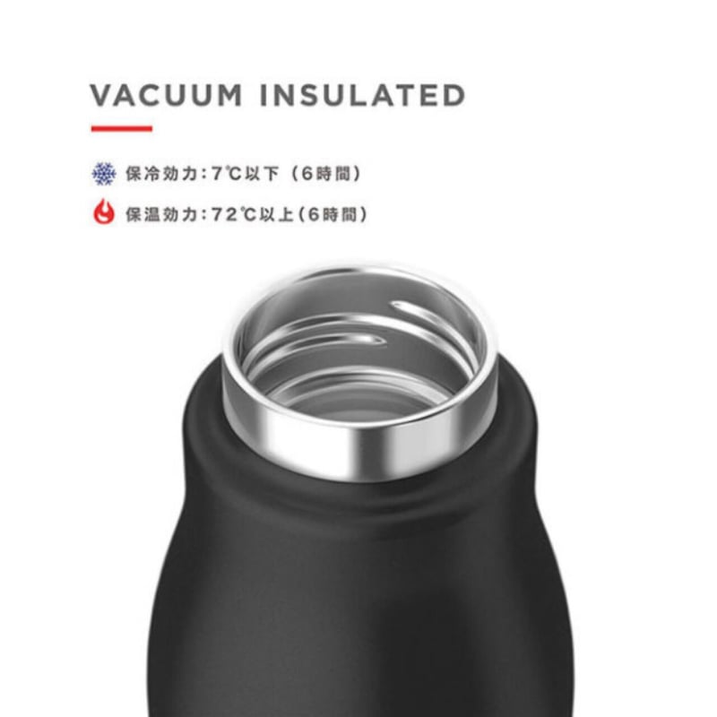 保冷保温 ステンレススチールボトル ［ ZOKU ］容量 : 500ml | LISTAND