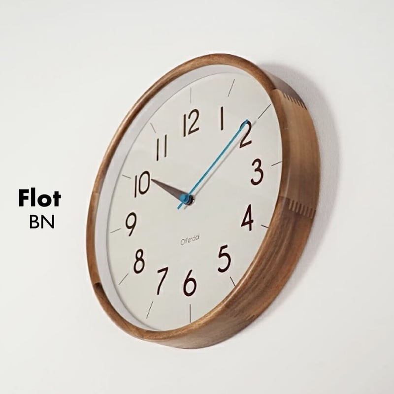 Flot / 電波時計 / 掛け時計 / 北欧シンプル モダン ミッド