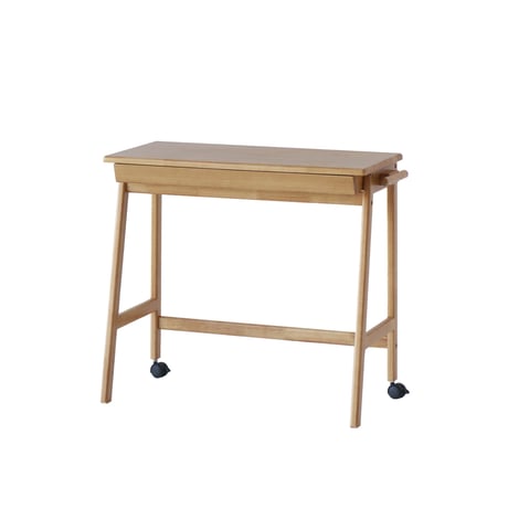 Compact Desk / ダイニングでの見守り学習に / 天然木のデスク / 勉強机 学習机 おしゃれ シンプル