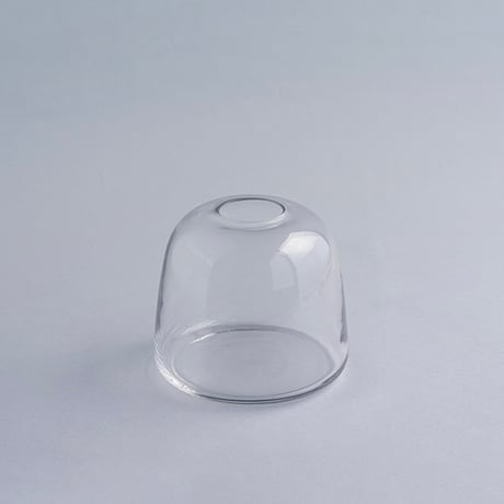シンプルだけど愛らしい丸みを帯びたフォルムが特徴的なフラワーベース / DOMU ガラスベース / S , M , Lサイズ /