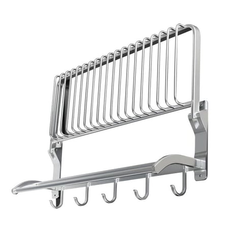 DULTON  アルミニウム ウォール ラック / 玄関収納 / キッチン収納 / お掃除アイテム収納 / ALUMINUM WALL RACK  / DT H19-0023
