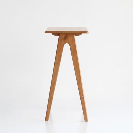 SMART DESK / シンプルでコンパクトな飴色が美しい天然木のスタイリッシュデスク / スペパ ブラウン