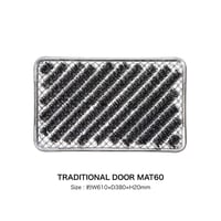 TRADITIONAL DOOR MAT60 / トラディショナル ドアマット60  / サイズ : 約w610×d380×h20mm / 982450017