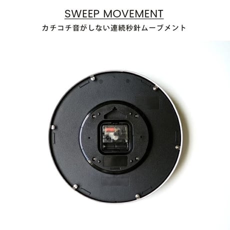 クイント ウォールクロック / 視認性が高いネイビーブルーがアイコニックな時計 / INTERFORM / クラシカルスタイル / 掛け時計 / ウォールクロック