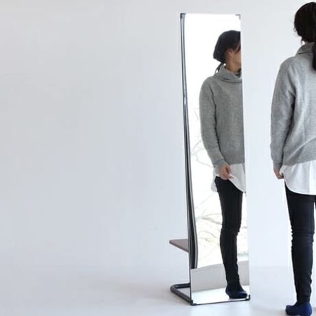 MIRROR HANGER RACK / サイズ : W350×D450×H600mm / ウォールナットブラウン / anthem