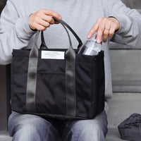 COOLER TOTE GOWITH / 普段使いできるユニセックスデザインに仕上げたトート型 保冷バッグ /  OLIVE BROWN , DARK GRAY , BLACK