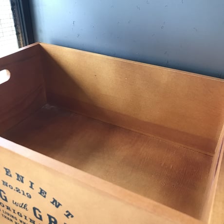 STACKING WOOD BOX / ウッドボックス リビング収納 木箱 / WOOD BOX 1BOX