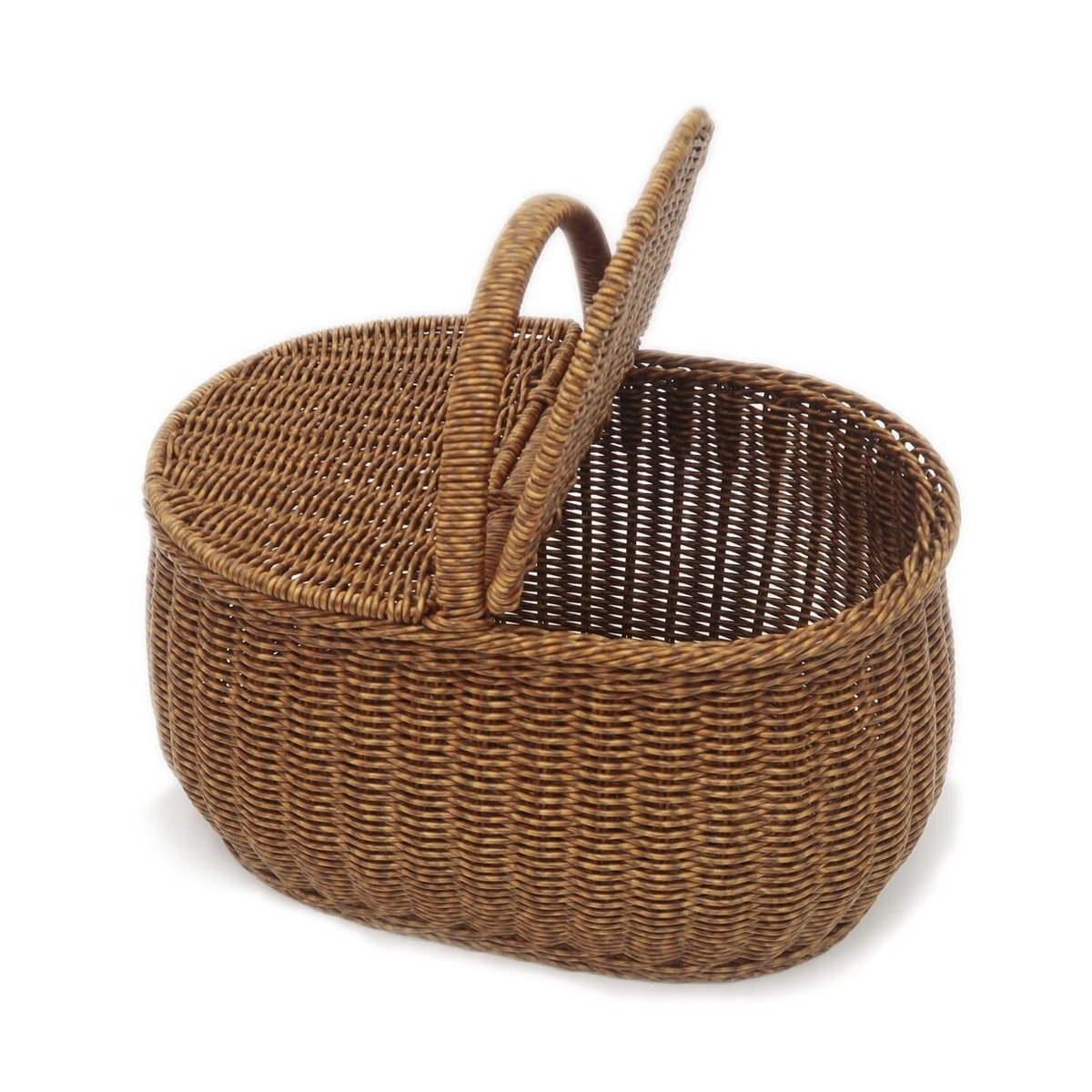 膨らみのあるころんとしたかわいらしいフォルムのフタ付き