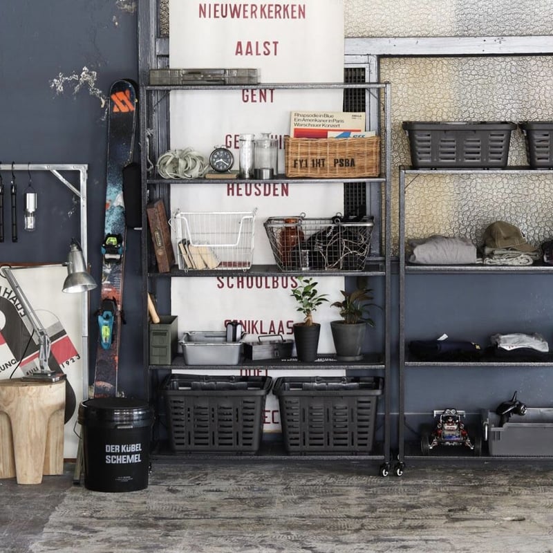 LIGHT-WEIGHT IRON MESH SHELF / ライトウェイトアイアンメッシュシ