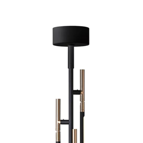 vision 3 LED-ceiling lamp / 暖色 白色調色切替可能な3灯シーリングランプ / WHITE , BLACK / LED内蔵照明