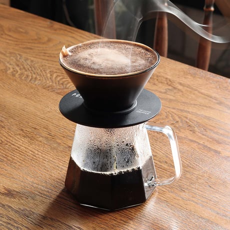 COFFEE DRIPPER / COFFEE GLASS POT 450ml / コーヒードリッパーとコーヒーを淹れられるガラスポット / コーヒー ドリッパー