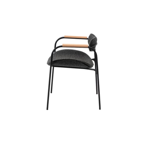 STYLISH ARM CHAIR / GRAY , DARKGRAY / スタイリッシュアームチェア