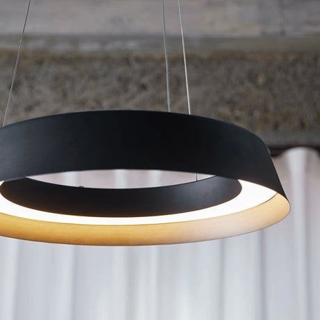 Loop LED-pendant light / ループ LEDペンダントライト / LED内蔵 リビング ダイニング 調色 調光 / 大型 取り付け簡単/ ARTWORK STUDIO
