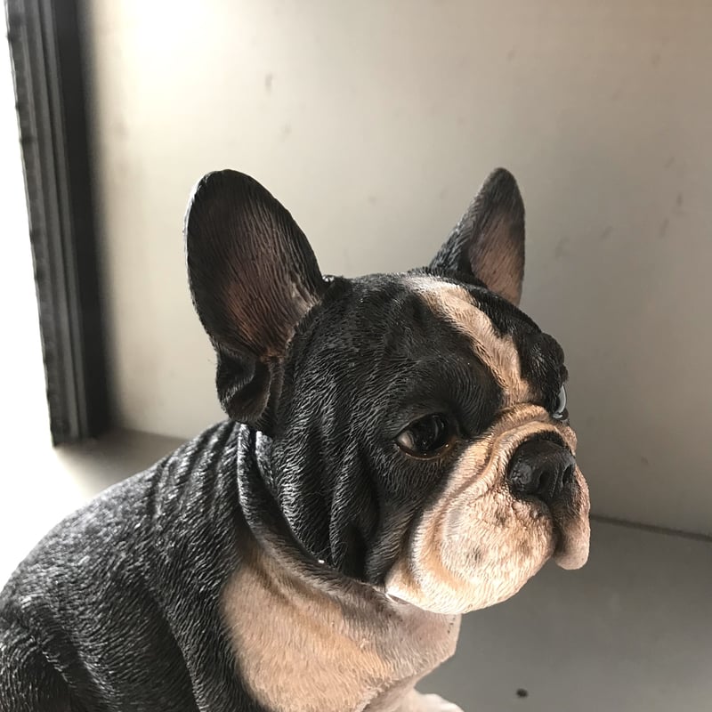 ドッグ オーナメント / フレンチブル / レジン製 / W170×H175×D110mm |