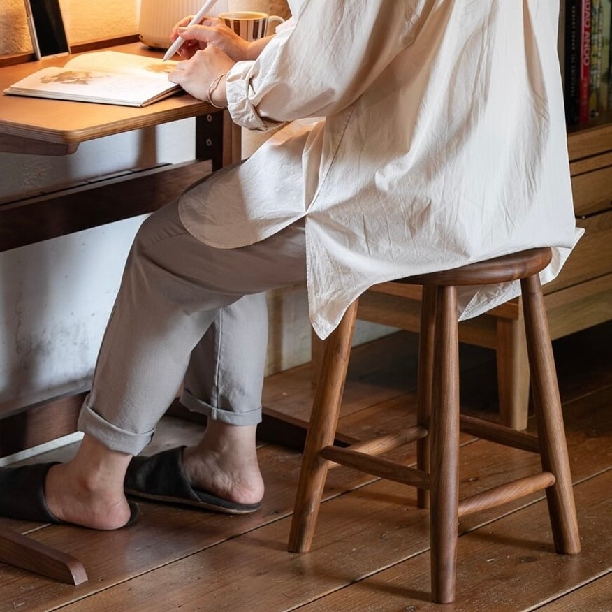 無垢ウォルナットスツール fit=scale-down,w=1200