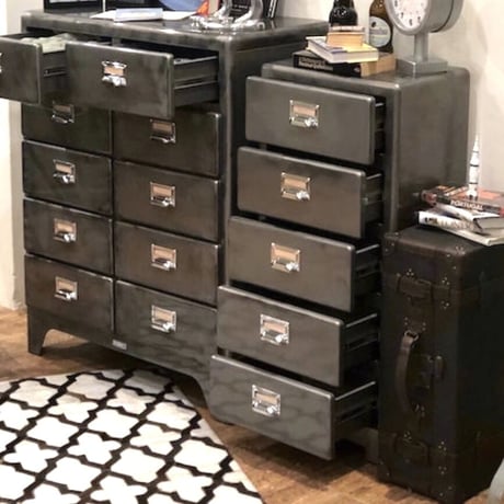 5 DRAWERS  CHEST / RAW , IVORY / ドロワーチェスト / リビング収納 / キッチン収納 / 洗面所 / 書類収納 書類入れ / 引出し/ 工具入れ