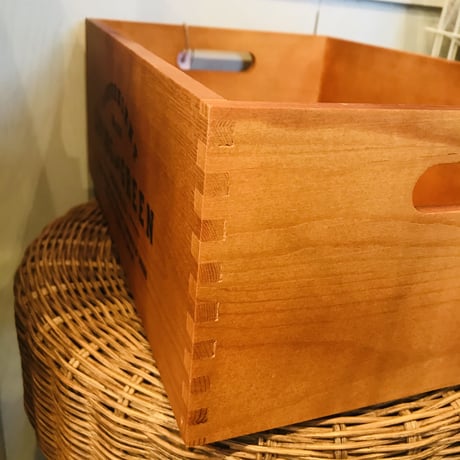 STACKING WOOD BOX / ウッドボックス リビング収納 木箱 / WOOD BOX 1BOX