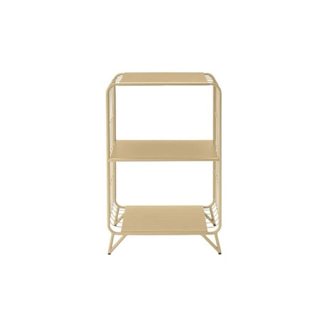 WIRE DESIGN shelf / BEIGE , ORANGE , BLUE / シンプルなフォルムと開放感のあるアクセントシェルフ