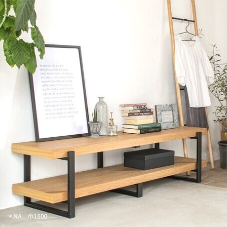 TV BOARD OAK NA / 180  / テレビボード / ローシェルフ / テレビスタンド / ローボード / テレビ台 / SIZE : W1800 × D440 × H400mm